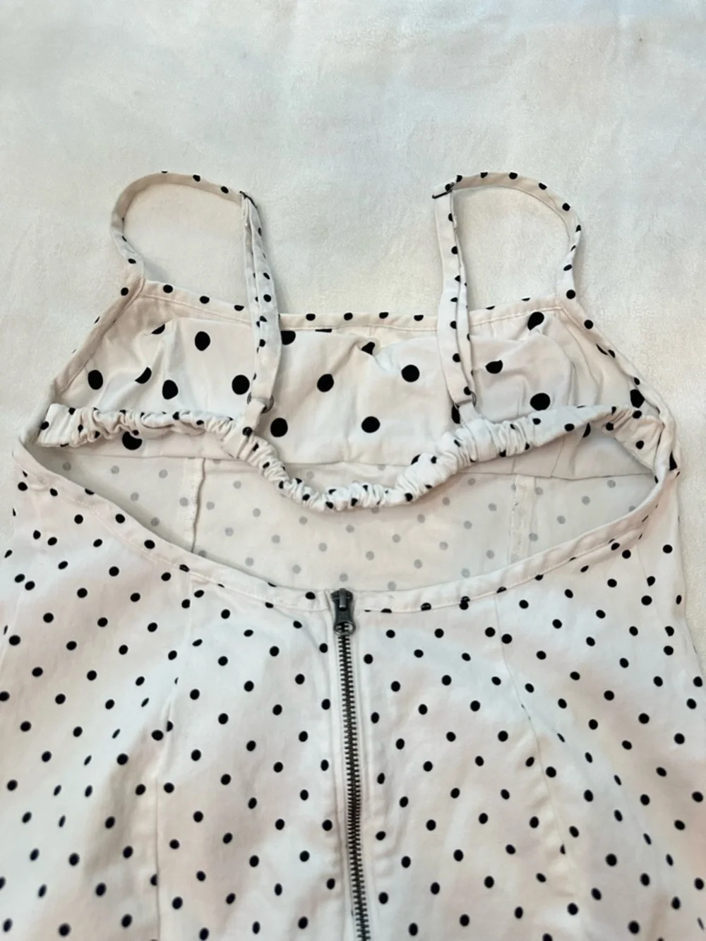 Free People Women's White Kerri Mini Dress Size XL 38673